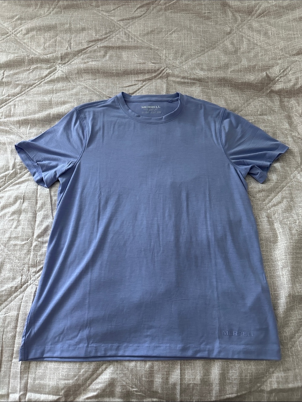 New Merrell Purple Active Short Sleeve Tee
